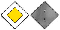 Дорожный знак "Главная Дорога"
