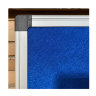 Тканевый стенд синего цвета 150х100 см, стандарт (фетр). В наличии. 