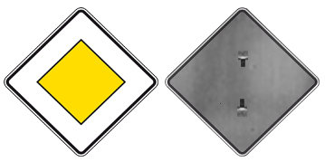 Дорожный знак "Главная Дорога" 